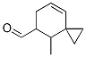 Spiro[2.5]oct-7-ene-5-carboxaldehyde, 4-methyl- (9CI) Structure
