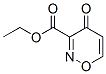 4H-1,2-Oxazine-3-carboxylicacid,4-oxo-,ethylester(9CI) Struktur
