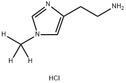 N-TAU-METHYL-D3-HISTAMINE 2HCL Struktur