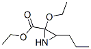 2-Aziridinecarboxylicacid,2-ethoxy-3-propyl-,ethylester(9CI) Struktur