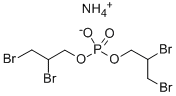 ammonium bis(2,3-dibromopropyl) phosphate,34432-82-1,结构式