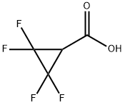 Cyclopropanecarboxylic acid, 2,2,3,3-tetrafluoro- (9CI) Structure