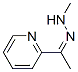 Ethanone, 1-(2-pyridinyl)-, methylhydrazone (9CI) Struktur