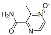 Pyrazinecarboxamide, 3-methyl-, 4-oxide (9CI),344326-72-3,结构式