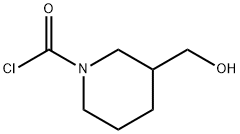 1-피페리딘카르보닐클로라이드,3-(히드록시메틸)-(9CI)