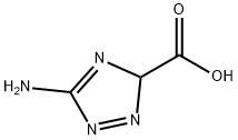 5-Amino-1H-1,2,4-triazole-3-carboxylic acid 化学構造式