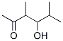 2-Hexanone, 4-hydroxy-3,5-dimethyl- (9CI) 化学構造式