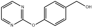 4-(2-Pyrimidinyloxy)Benzenemethanol Structure