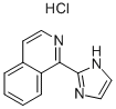 1-(1H-IMIDAZOL-2-YL)-ISOQUINOLINE HCL 结构式