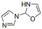 Oxazole, 2,3-dihydro-2-(1H-imidazol-1-yl)- (9CI) Struktur