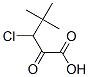 Pentanoic  acid,  3-chloro-4,4-dimethyl-2-oxo- 化学構造式