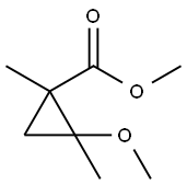 Cyclopropanecarboxylic acid, 2-methoxy-1,2-dimethyl-, methyl ester (9CI)|