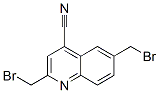 4-Quinolinecarbonitrile,  2,6-bis(bromomethyl)-,344403-33-4,结构式