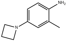 Benzenamine, 4-(1-azetidinyl)-2-methyl- (9CI) Structure