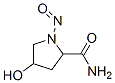 2-Pyrrolidinecarboxamide,4-hydroxy-1-nitroso-,L-trans-(8CI) Structure