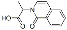 2(1H)-Isoquinolineacetic  acid,  -alpha--methyl-1-oxo-,344461-41-2,结构式