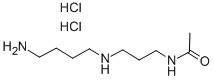 N8-乙酰基亚精胺 二盐酸盐, 34450-15-2, 结构式