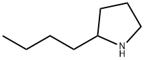2-正丁基吡咯烷 结构式