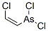 ジクロロ[(Z)-2-クロロエテニル]アルシン 化学構造式