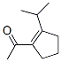 Ethanone, 1-[2-(1-methylethyl)-1-cyclopenten-1-yl]- (9CI) Structure