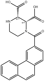 cis-1-(Phenanthrene-3-carbonyl)-piperazine-2,3-dicarboxylic Acid price.