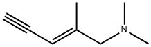 2-Penten-4-yn-1-amine,N,N,2-trimethyl-,(2E)-(9CI),344768-60-1,结构式