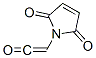 1H-피롤-2,5-디온,1-(옥소에테닐)-(9CI)