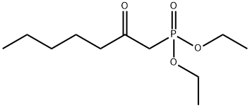 2-Oxoheptylphosphonic acid diethyl ester Structure