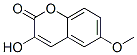 3-Hydroxy-6-methoxy-2H-1-benzopyran-2-one,3450-77-9,结构式
