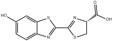L-萤光素,34500-31-7,结构式