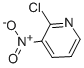 2-氯-3-硝基吡啶,34515-82-7,结构式