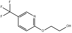 2-(5-Trifluoromethyl-pyridin-2-yloxy)-ethanol 化学構造式