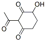 1,3-Cyclohexanedione, 2-acetyl-4-hydroxy- (9CI),345201-21-0,结构式