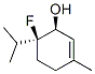 2-Cyclohexen-1-ol,6-fluoro-3-methyl-6-(1-methylethyl)-,(1S,6S)-(9CI) Struktur