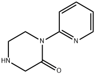 Piperazinone, 1-(2-pyridinyl)- (9CI) Structure