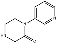 Пиперазинон, 1- (3-пиридинил) - (9Cl) структура