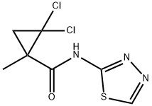 Cyclopropanecarboxamide, 2,2-dichloro-1-methyl-N-1,3,4-thiadiazol-2-yl- (9CI)|