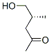 2-Pentanone, 5-hydroxy-4-methyl-, (4R)- (9CI) Struktur