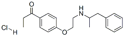 34535-82-5 1-[4-[2-[(1-methyl-2-phenylethyl)amino]ethoxy]phenyl]propan-1-one hydrochloride