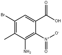 2-NITRO-3-AMINO-4-METHYL-5-BROMOBENZOIC ACID|2-硝基-3-氨基-4-甲基-5-溴苯甲酸