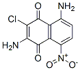 1,4-Naphthalenedione,  2,5-diamino-3-chloro-8-nitro- Structure