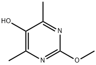 2-METHOXY-4,6-DIMETHYLPYRIMIDIN-5-OL Struktur