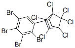 四溴苯基六氯降冰片烯, 34571-16-9, 结构式