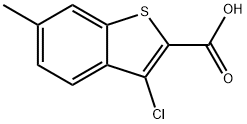3-CHLORO-6-METHYLBENZO(B)THIOPHENE-2-CA&|3-氯-6-甲基-2-苯并噻吩甲酸