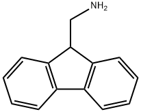 9H-フルオレン-9-メタンアミン 化学構造式
