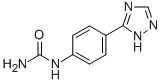 1-[4-(1H-1,2,4-トリアゾール-3-イル)フェニル]尿素 化学構造式