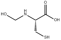 L-Cysteine, N-(hydroxymethyl)- (9CI) Structure