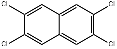 2,3,6,7-テトラクロロナフタレン 化学構造式