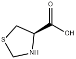 L(-)-Thiazolidine-4-carboxylic acid Struktur