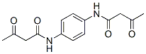 1,4-bis(3-oxobutanamido)benzene Struktur